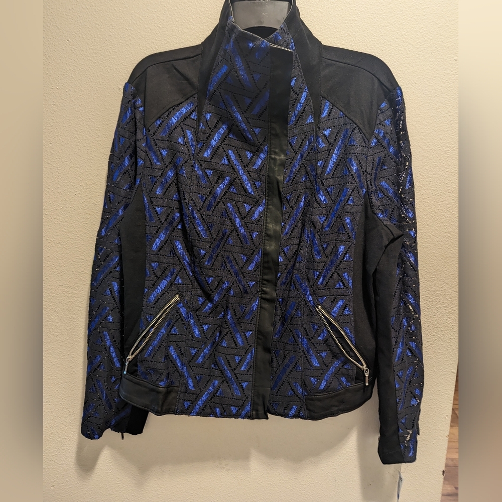 Urban chic goddess blue jacket XL blazers